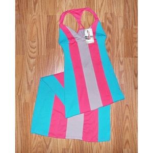 Mapale Halter Neck Summer Dress NWT